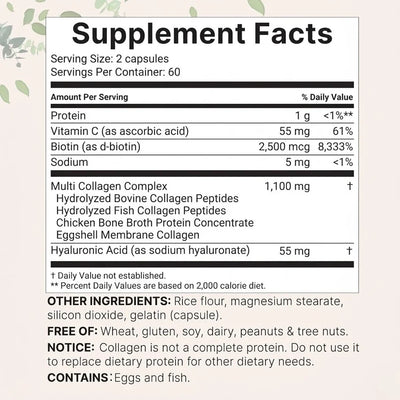 Multi Collagen Complex 8:1 - Complete Beauty Collagen